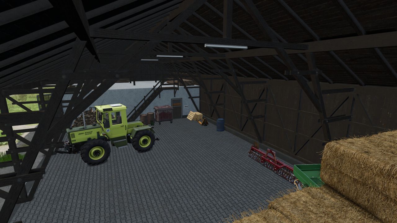 Agricultural Hall With Workshop