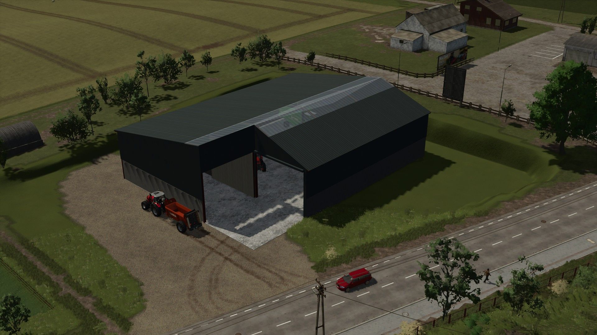 Landwirtschaftliches Lagergebäude