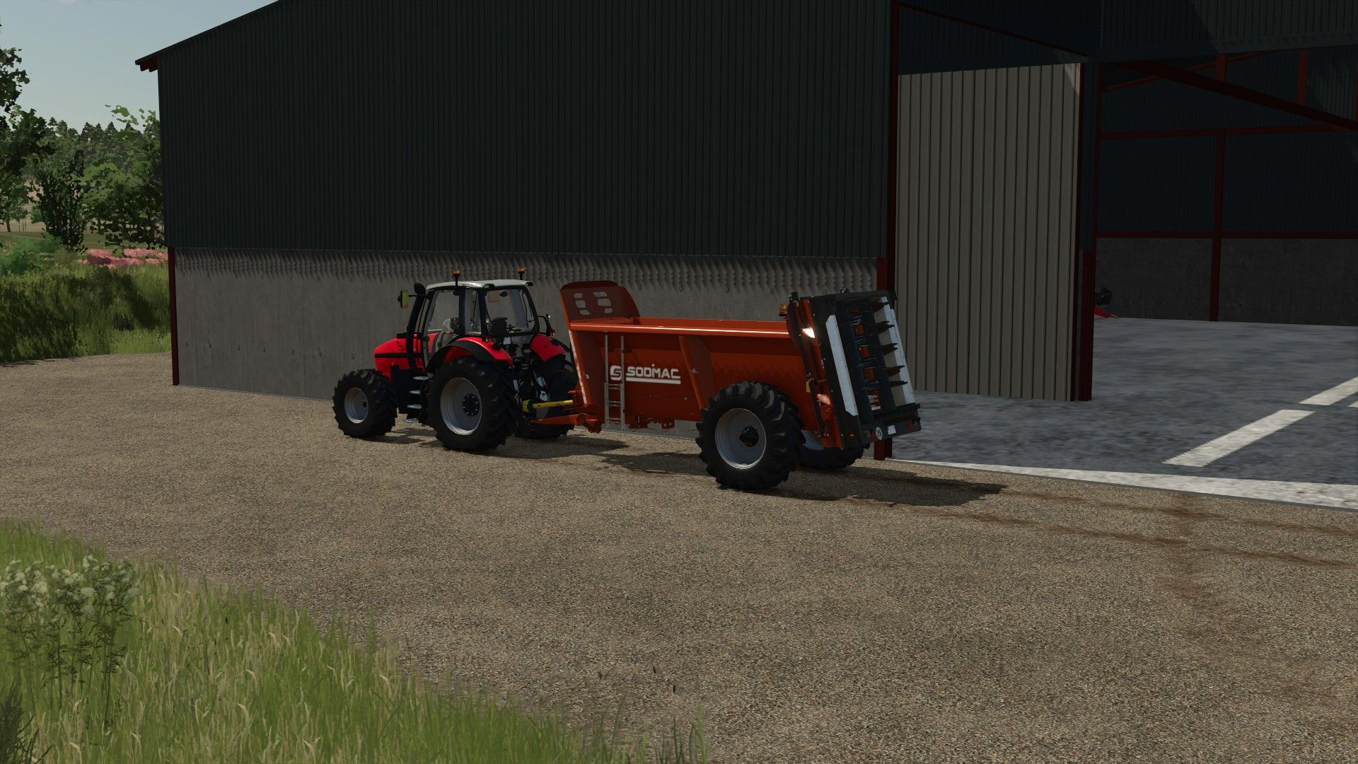 Landwirtschaftliches Lagergebäude