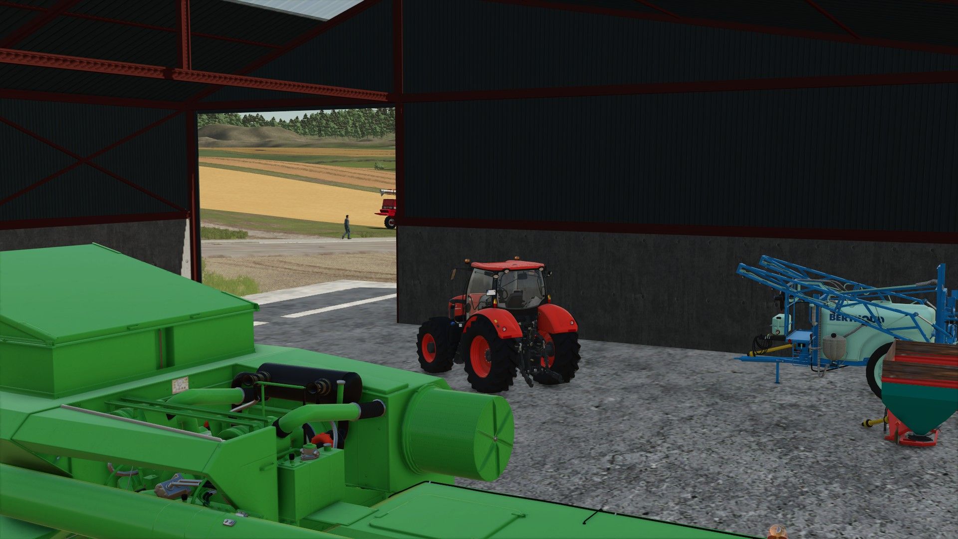 Landwirtschaftliches Lagergebäude