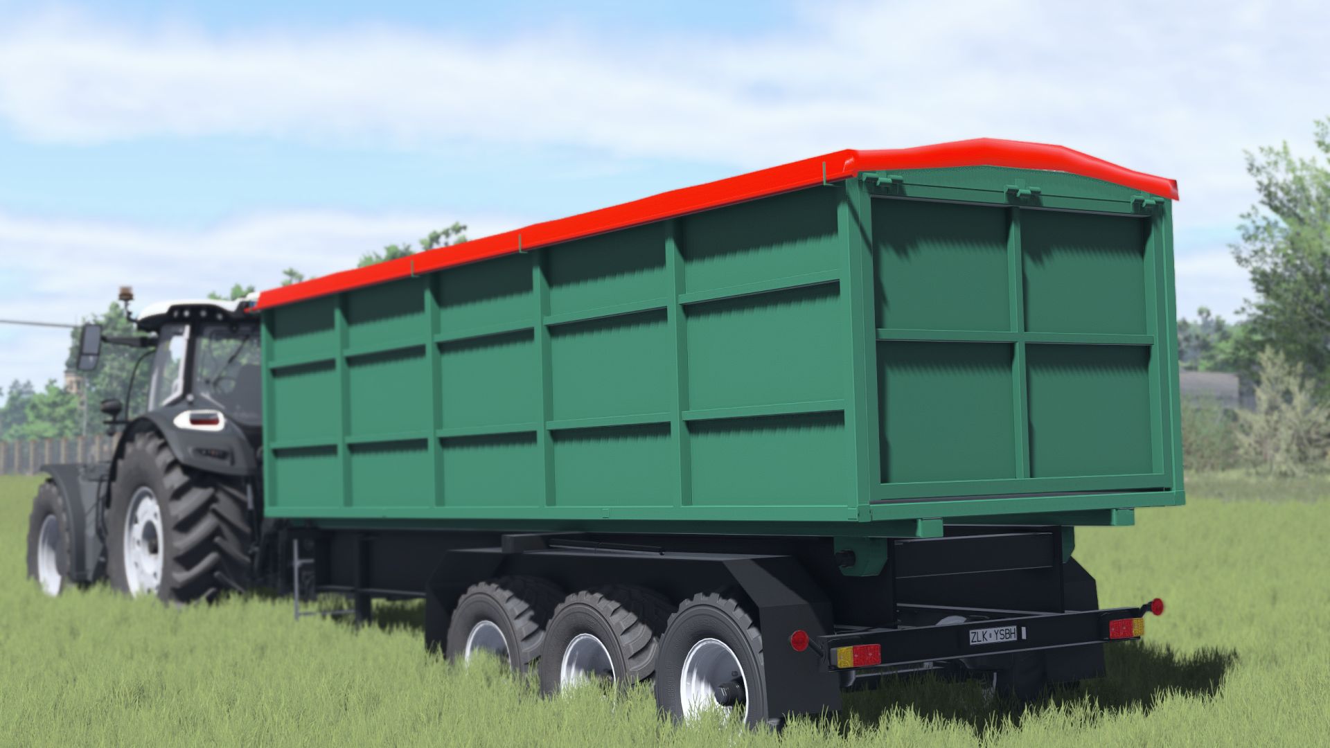 Agricultural trailer
