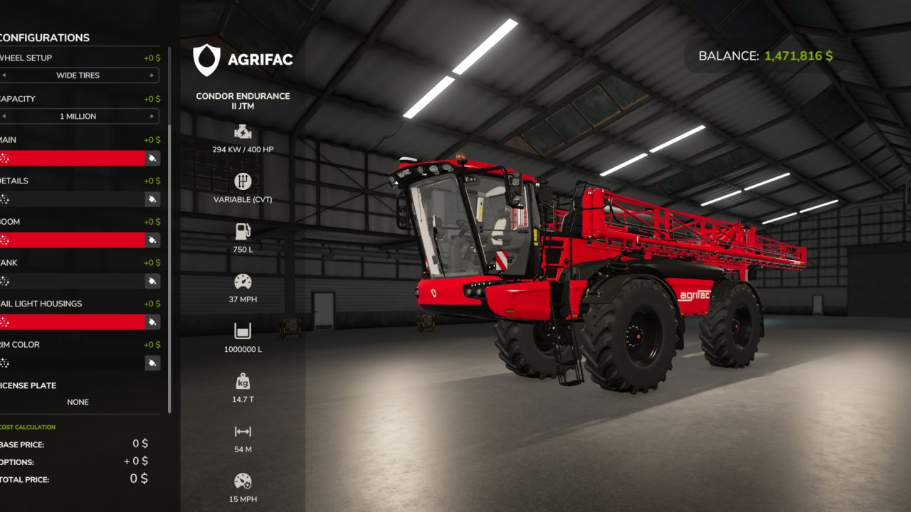 Agrifac Condor Endurance 2 JTM