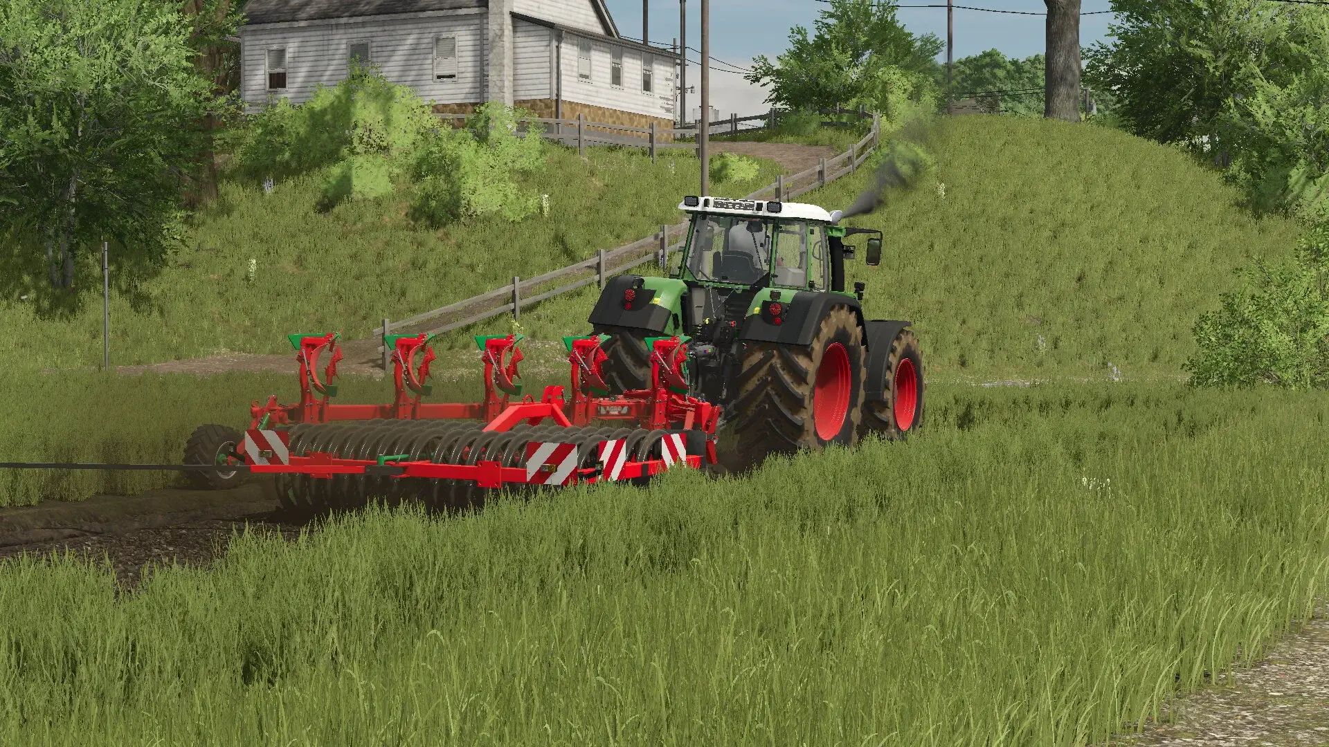 Agromasz plow and roller pack