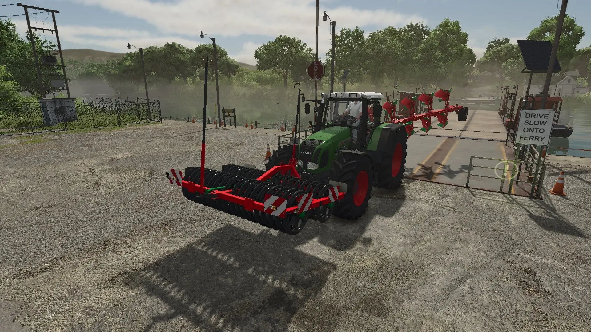 Agromasz plow and roller pack