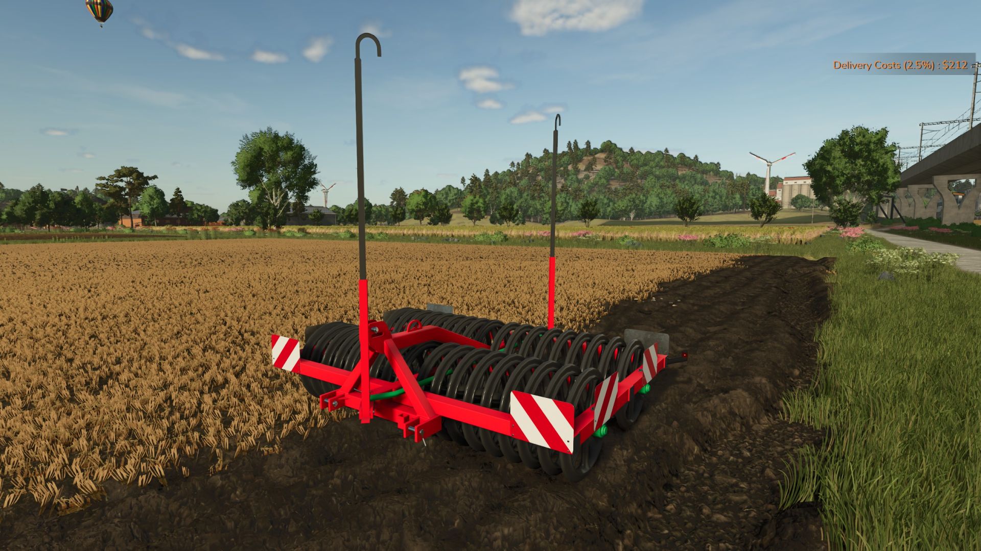 Agromasz plow and roller pack