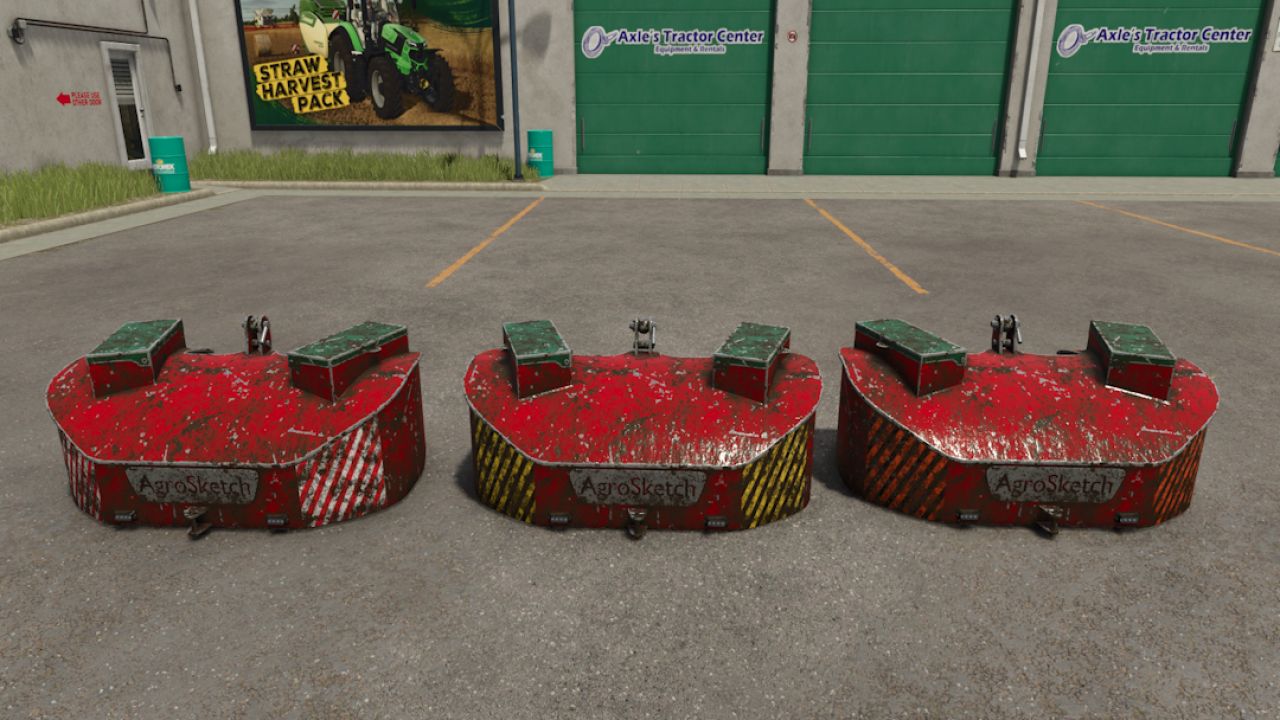 Pack de poids AgroSketch