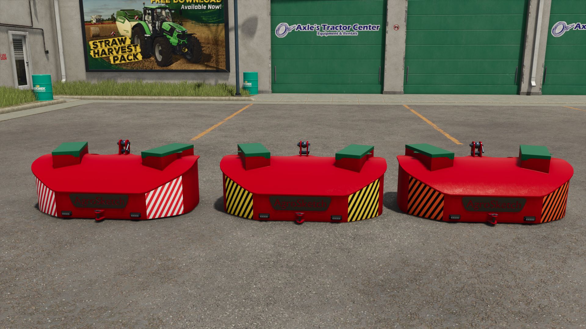 Pack de poids AgroSketch