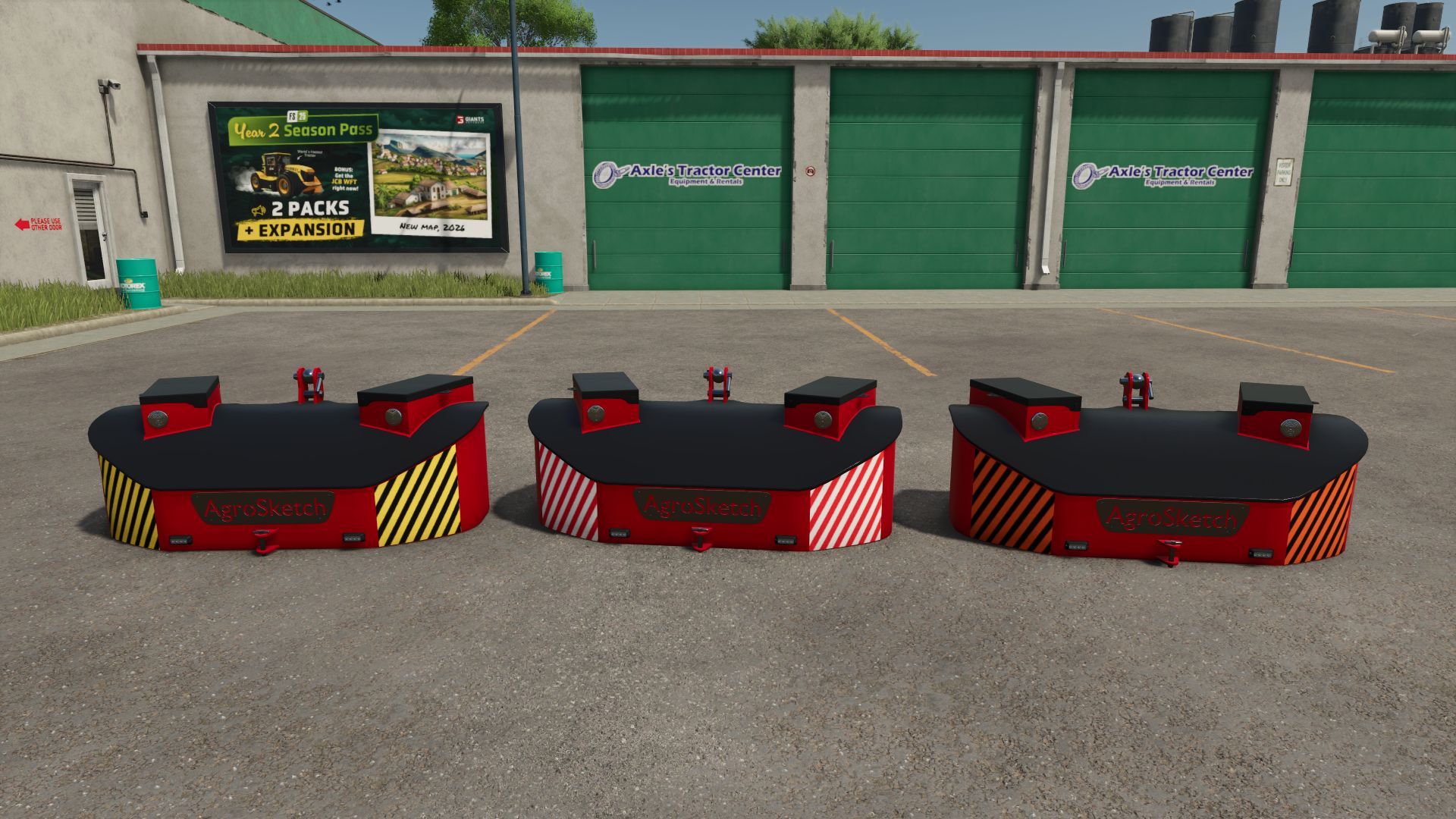 Pack de poids AgroSketch