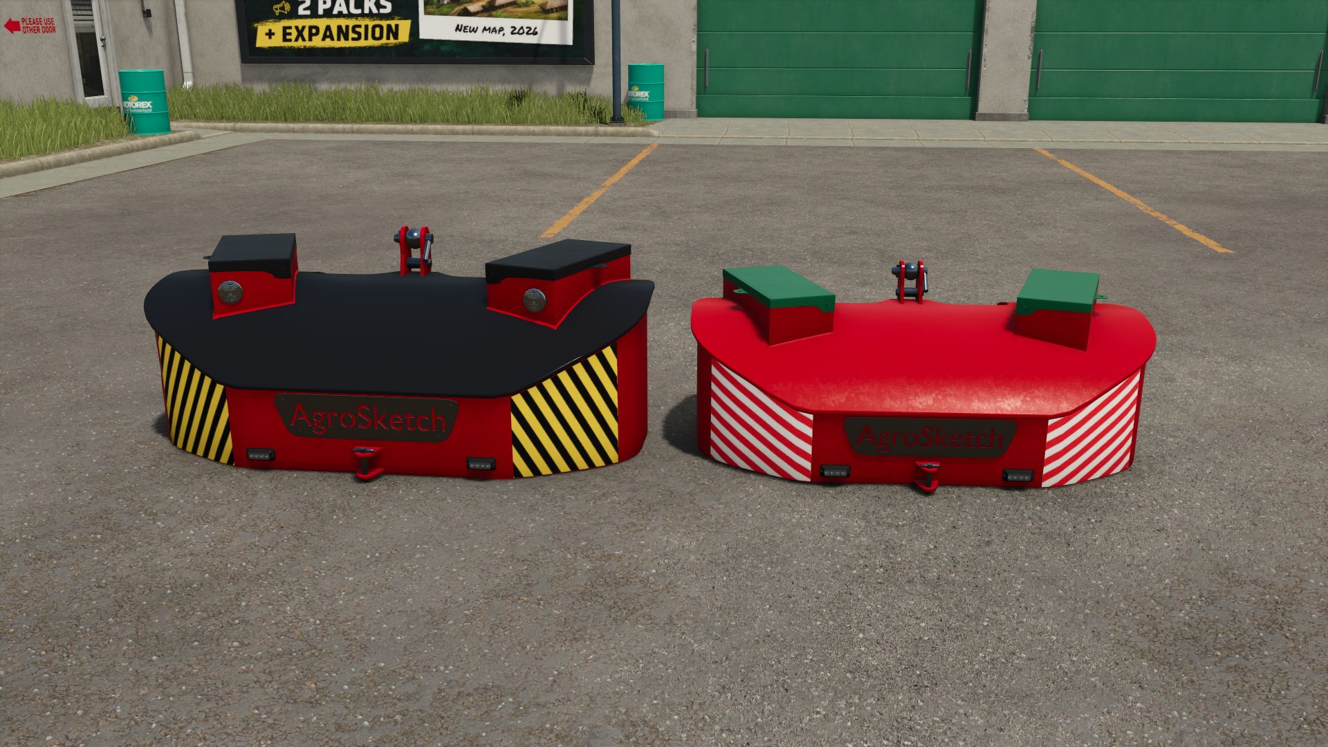 Pack de poids AgroSketch