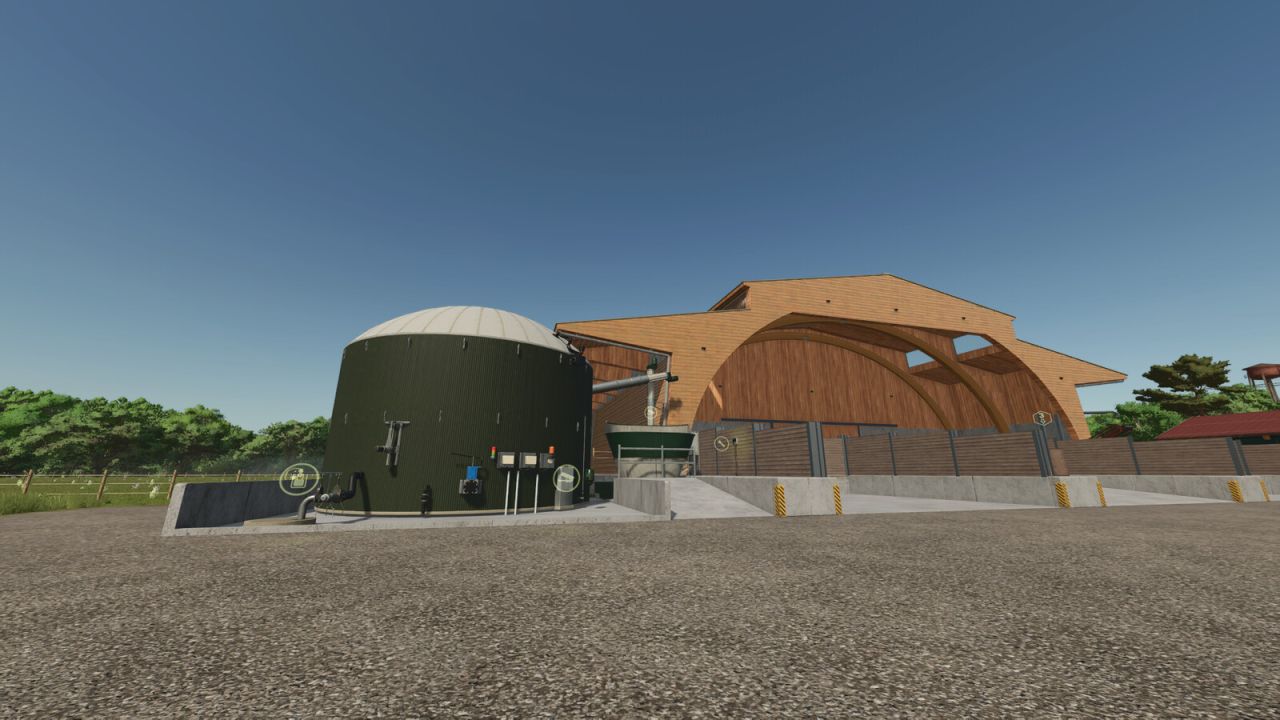 Obora typu „wszystko w jednym”.