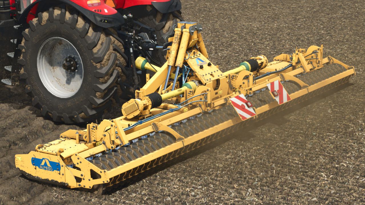 Alpego DMAX 800 + Rubber Seeding Units