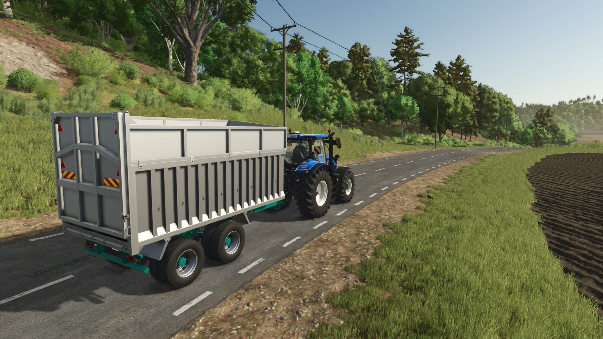 Aluminium Grain / Silage Trailer