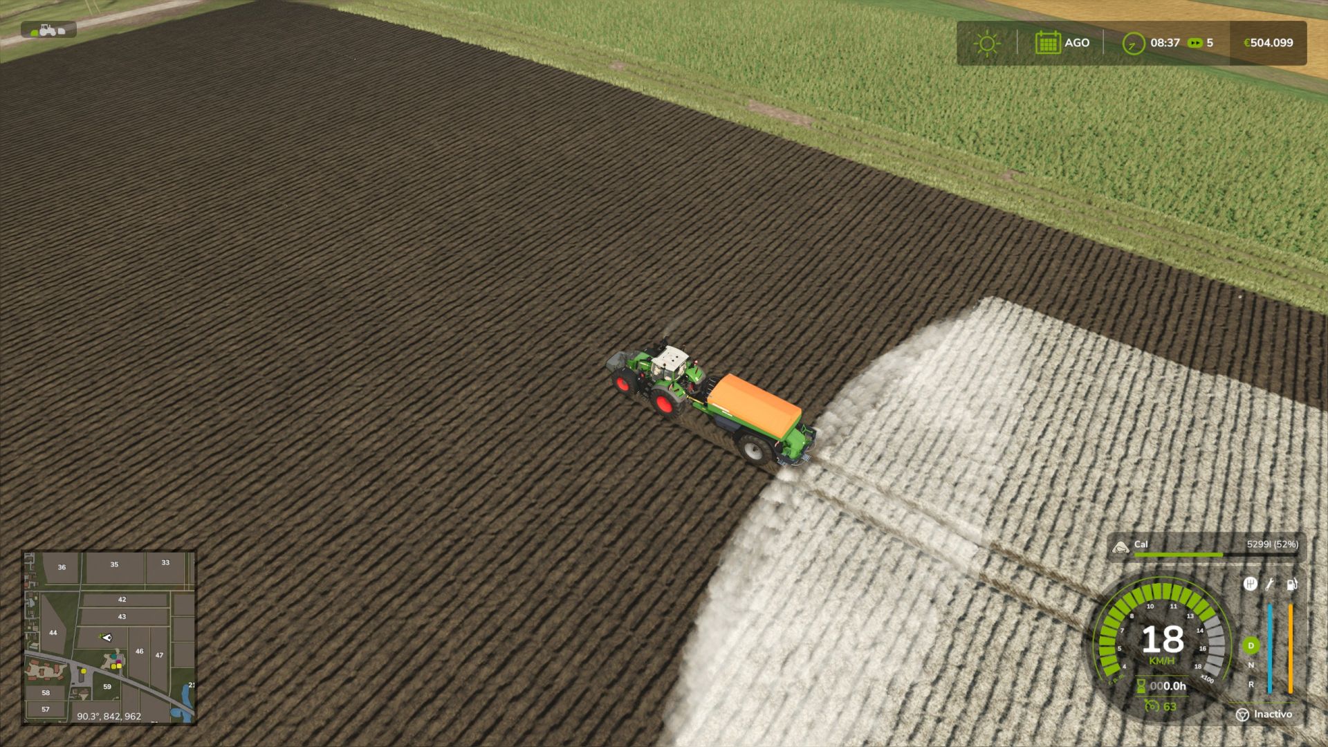 Amazone Spreaders Kalkondersteuning