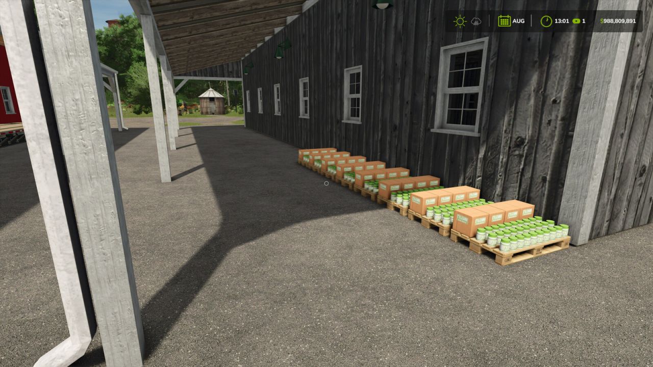 Grange Américaine Avec Rangement