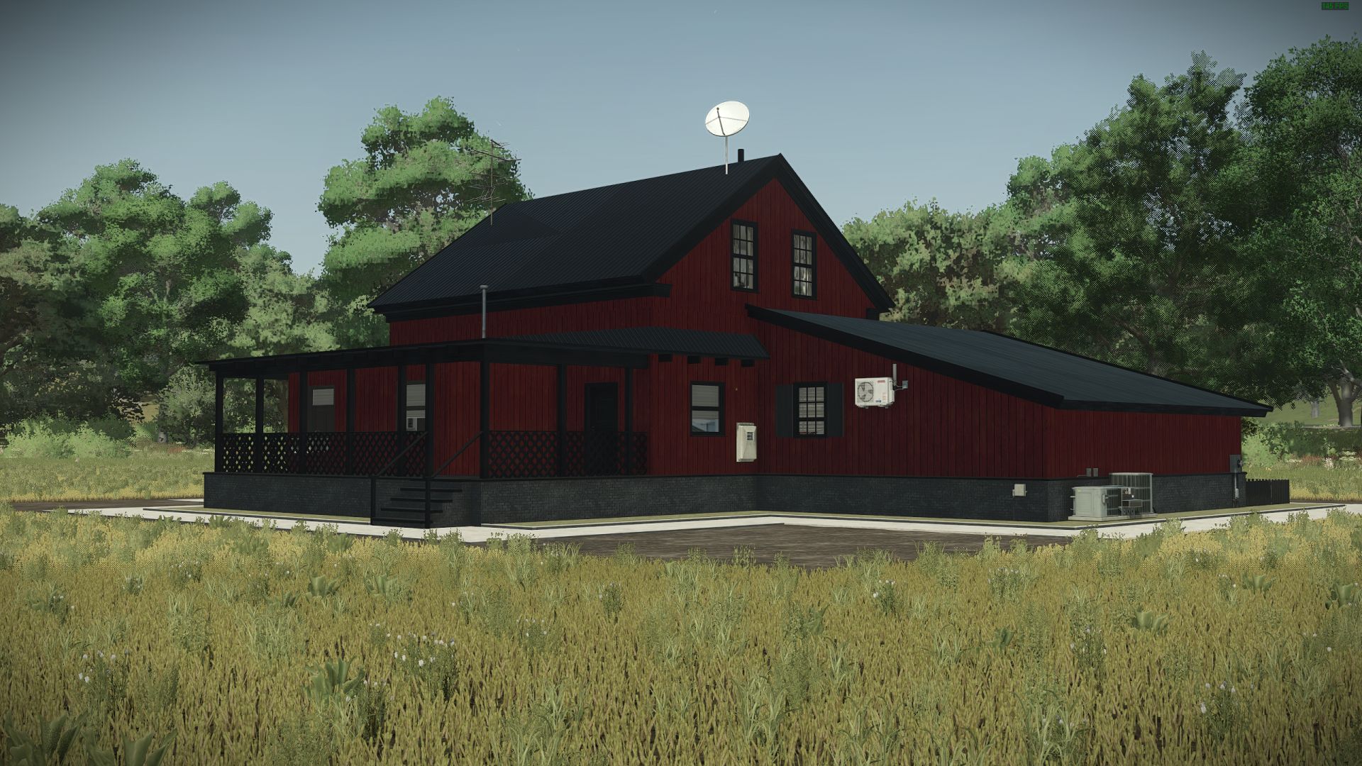 Ferme canadienne américaine