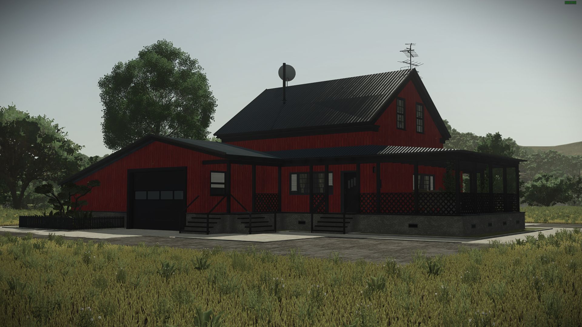 Ferme canadienne américaine
