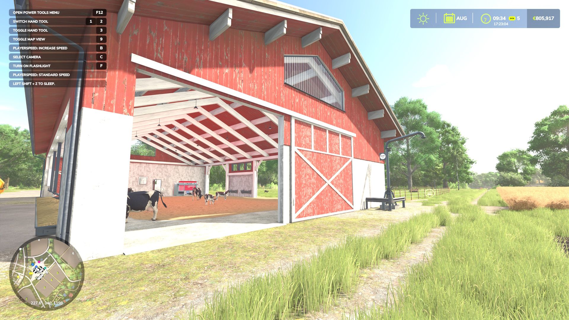 american-cow-barn-fs25-WTM3S American Cow Barn