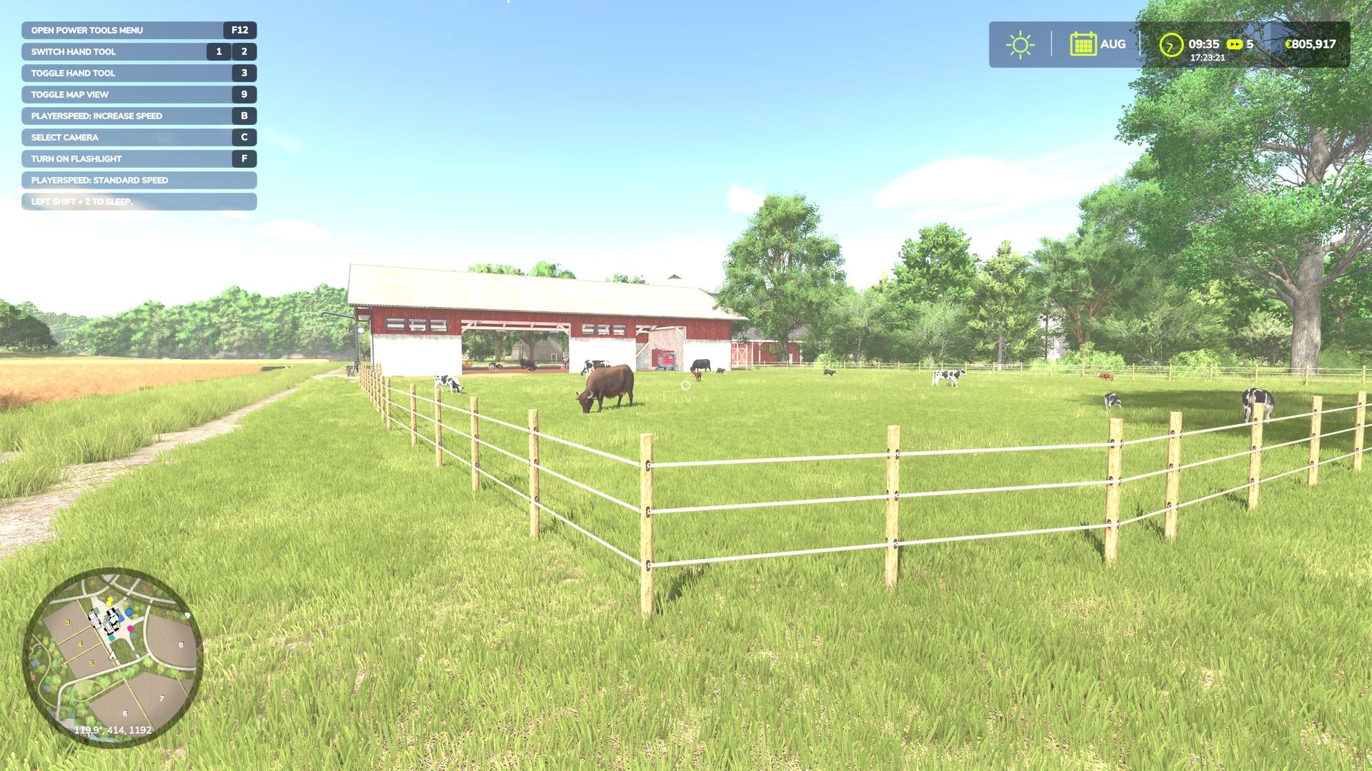 american-cow-barn-fs25-iAHKE American Cow Barn