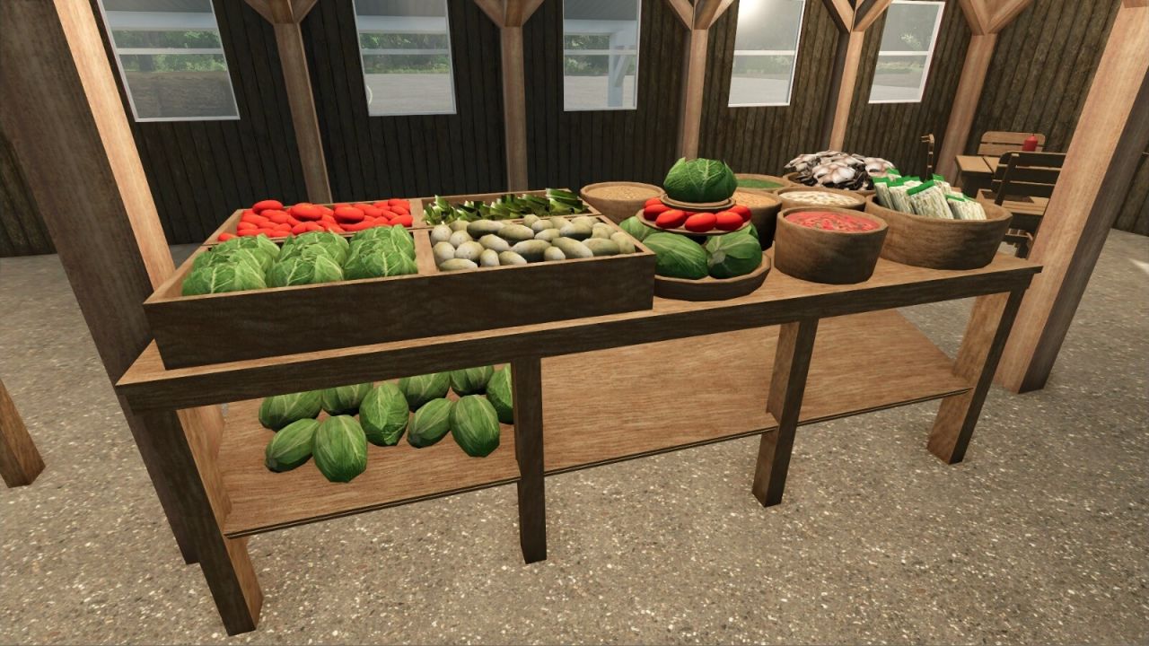 Marché de producteurs américains