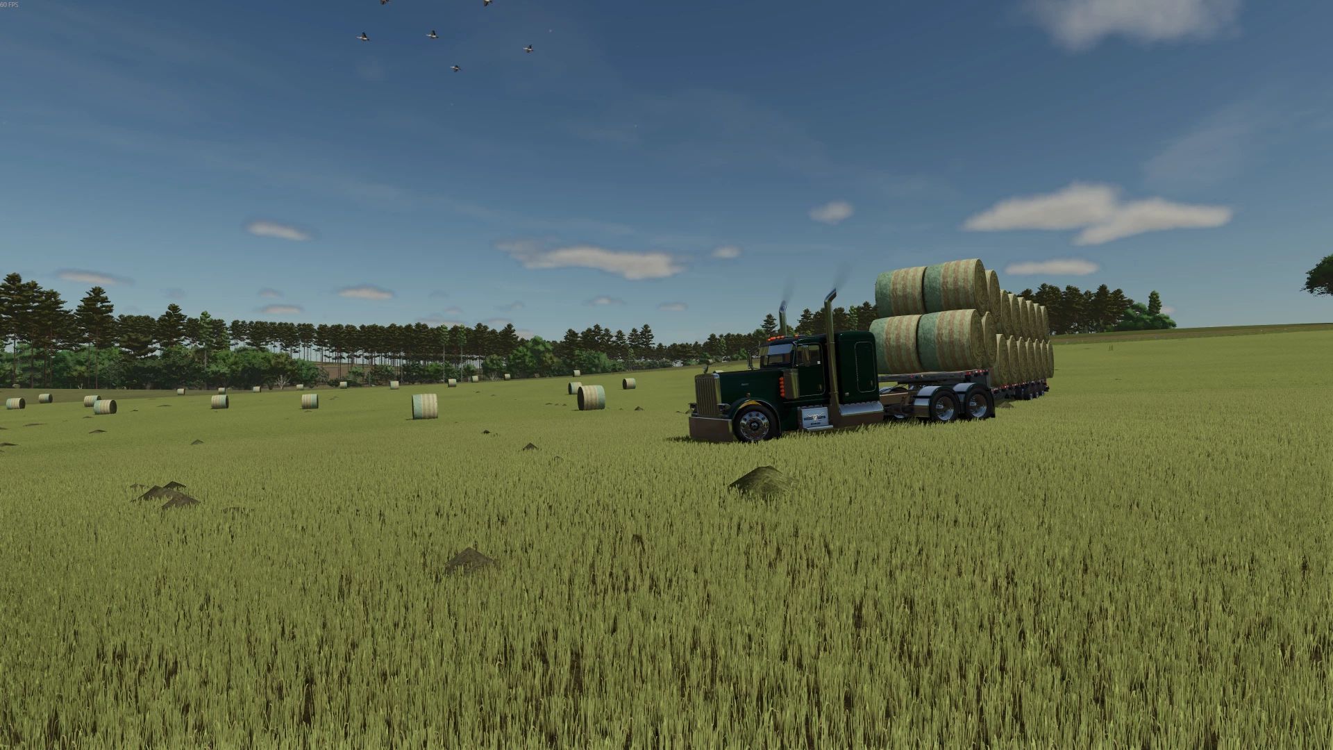 American Flag Net Wrap (Hay Texture) (Prefab)