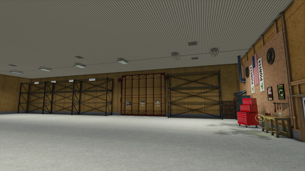 Almacenamiento de semillas y herbicidas americanos