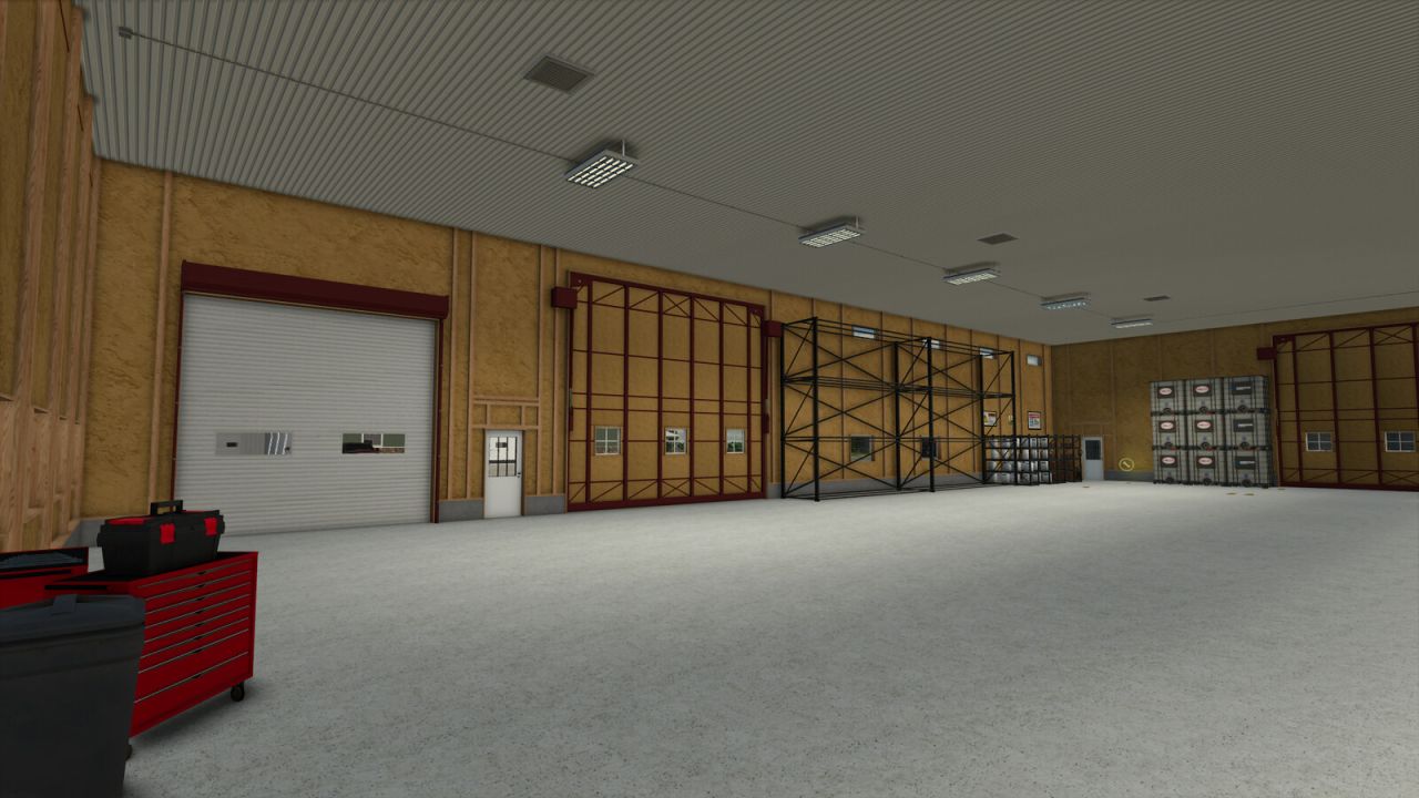 Almacenamiento de semillas y herbicidas americanos