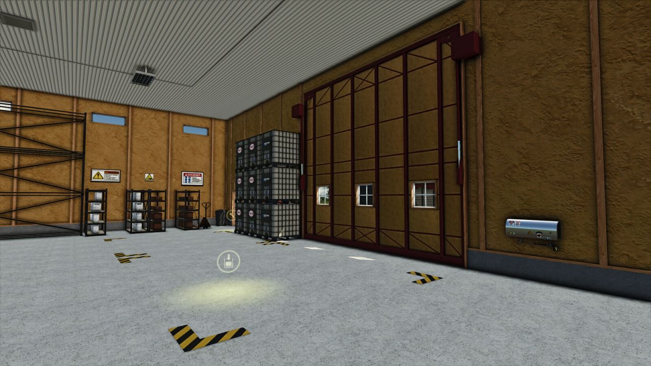 Almacenamiento de semillas y herbicidas americanos