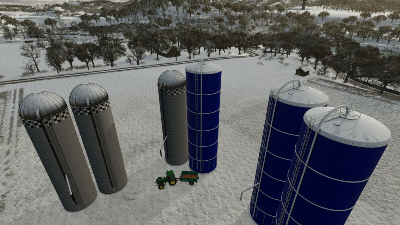 Amerikaanse multifruit silo's