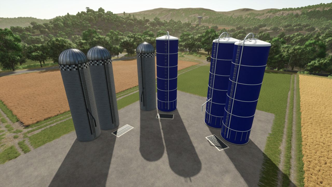 Amerikaanse multifruit silo's