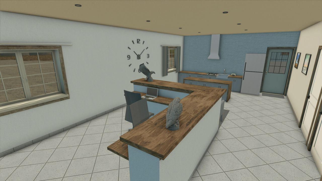 American Shop With Office