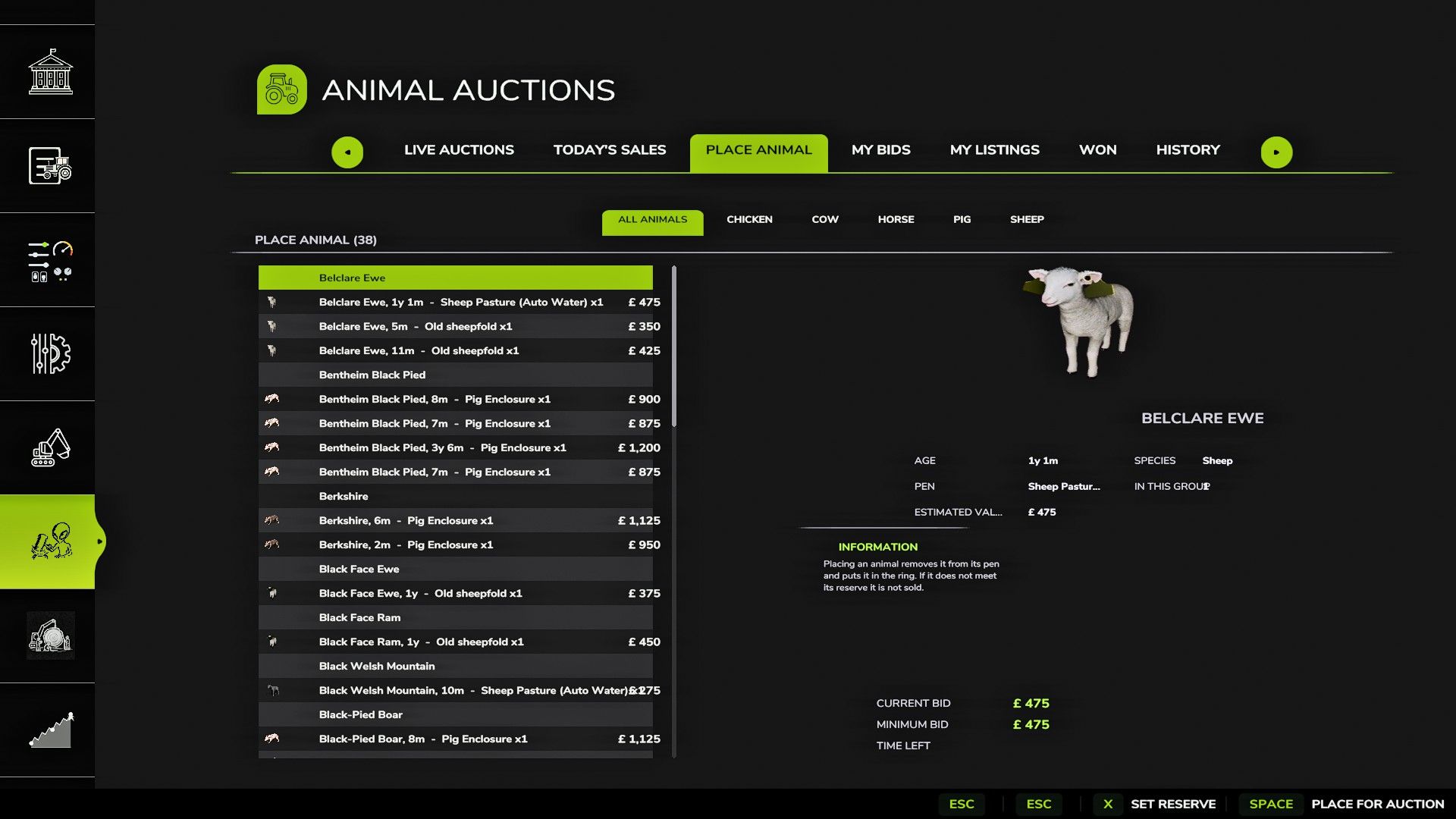 Animal Auctions