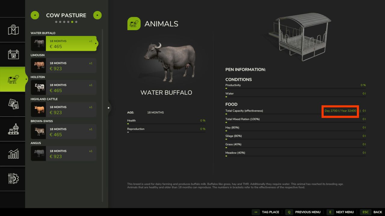 Animal Food Calculator