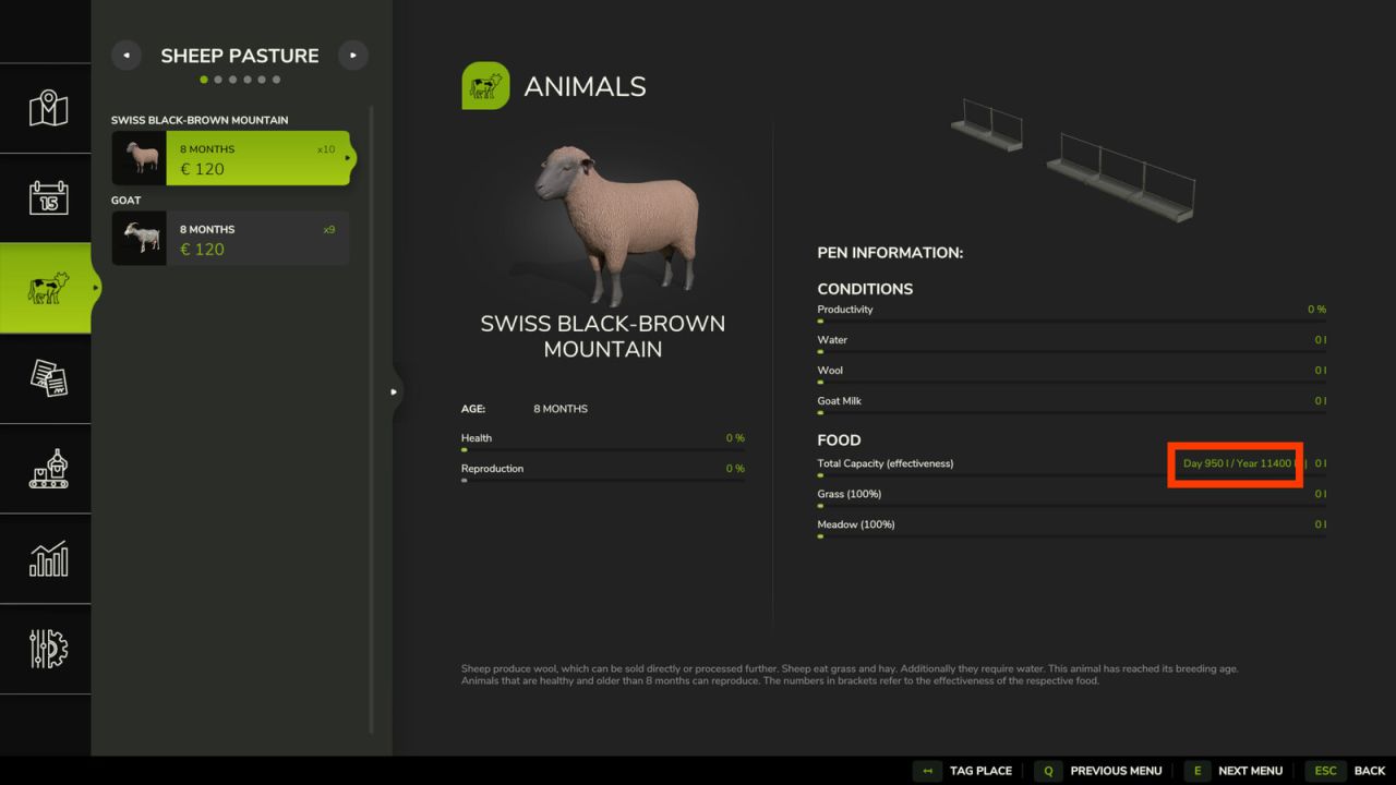 Calculadora de alimentos para animais