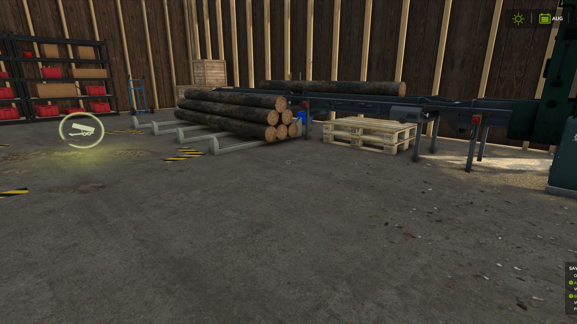 Animated Sawmill