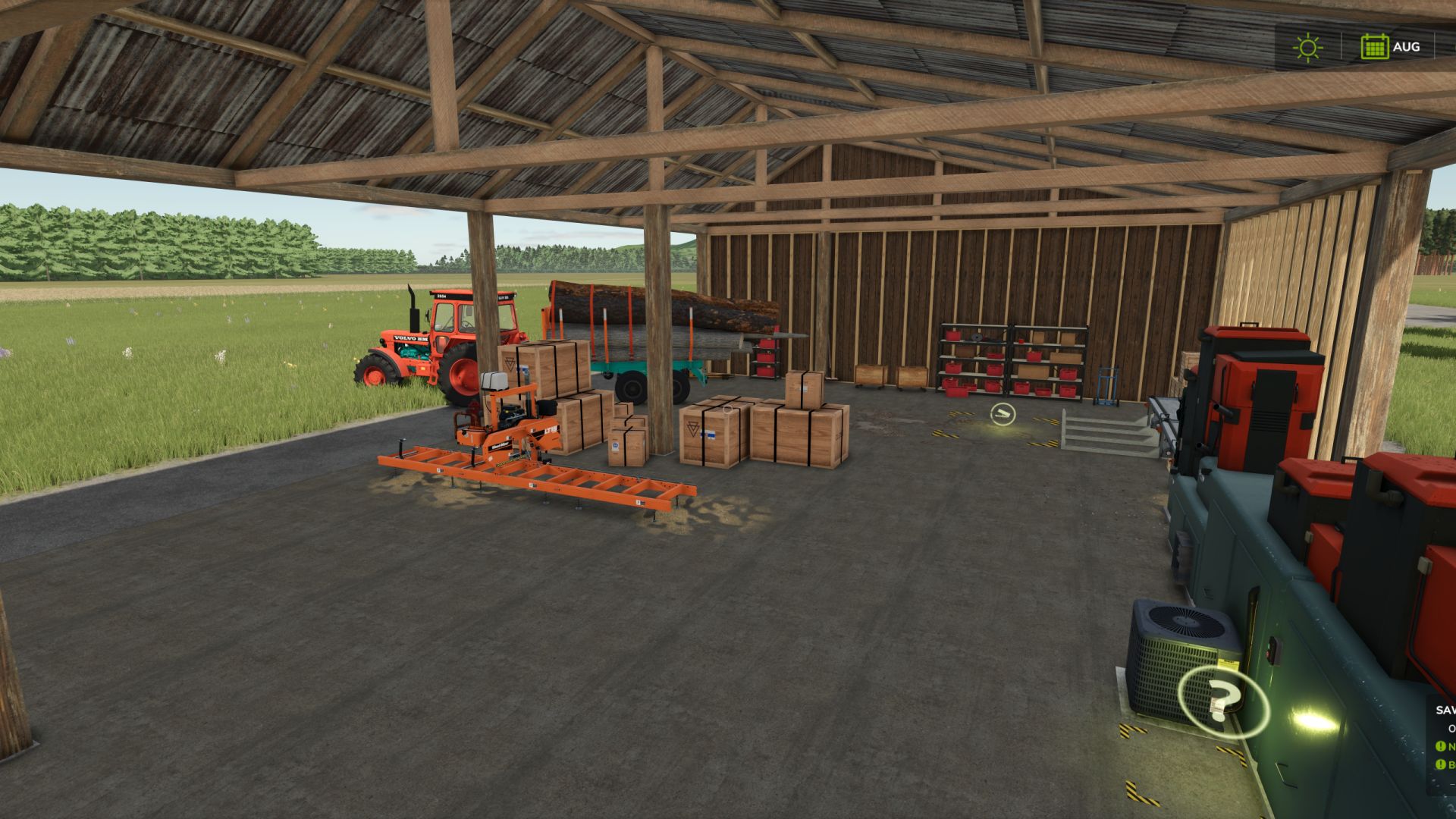 Animated Sawmill