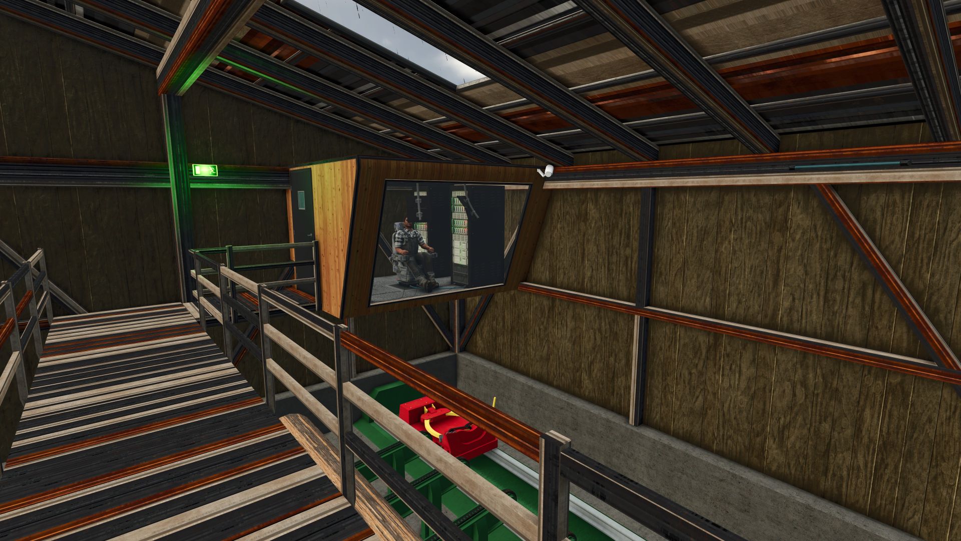 Animated Sawmill