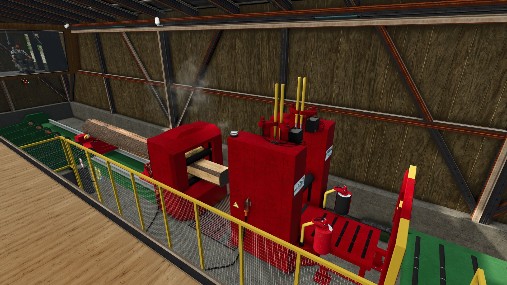 Animated Sawmill