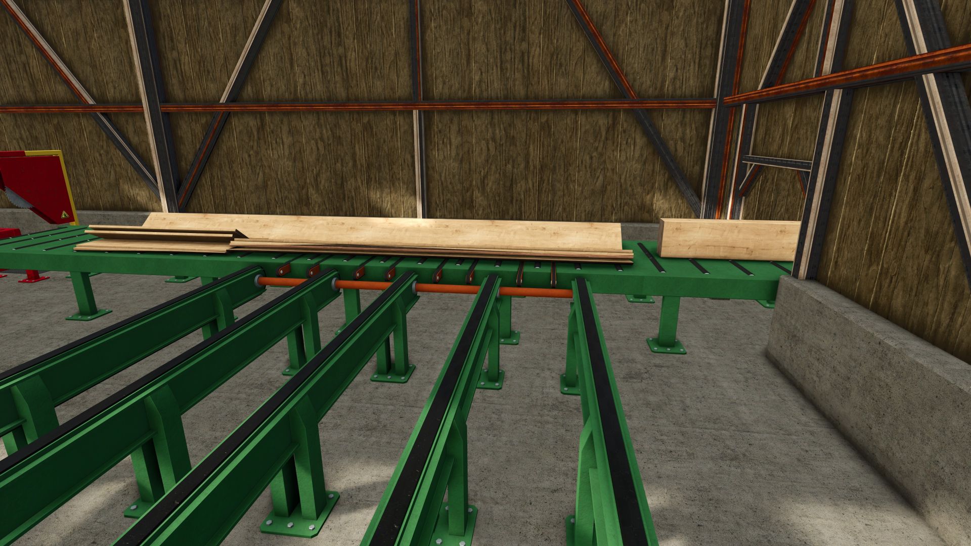 Animated Sawmill