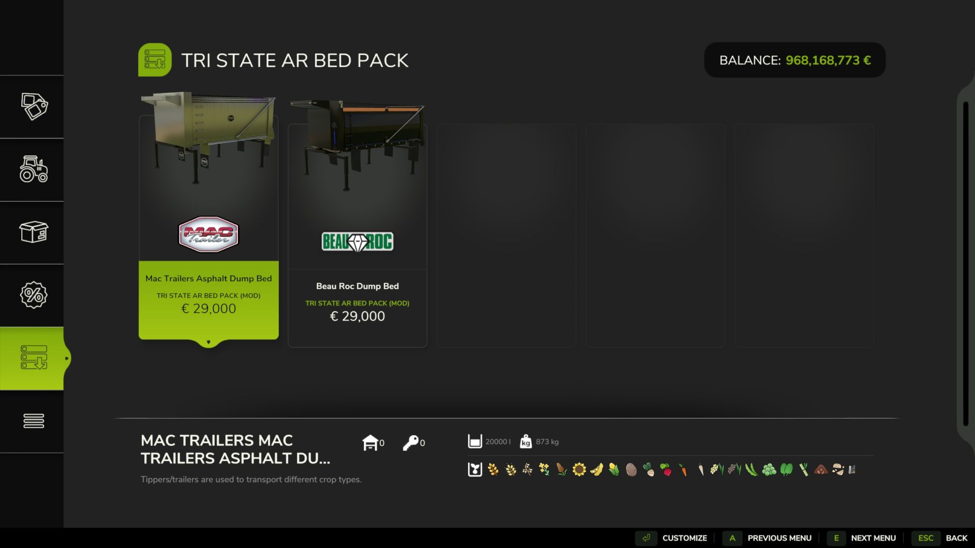 Zestaw łóżek AR ATC