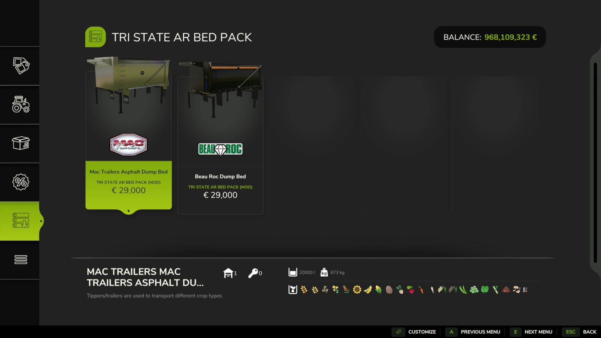 Zestaw łóżek AR ATC