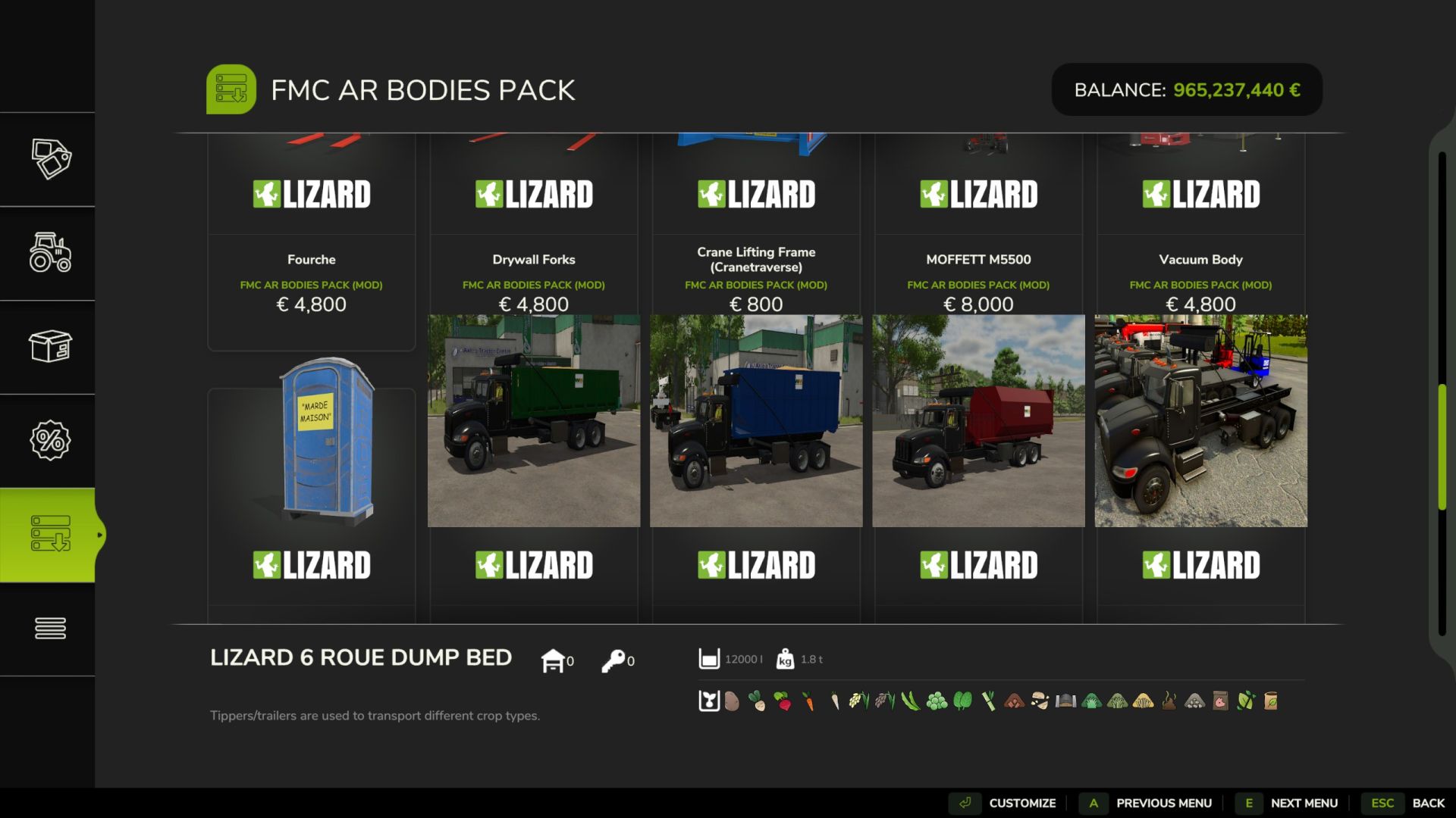 Ar -bettpackung