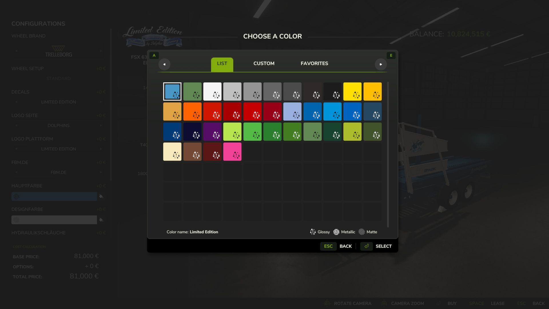 Arcusin FX63 Limited Edition