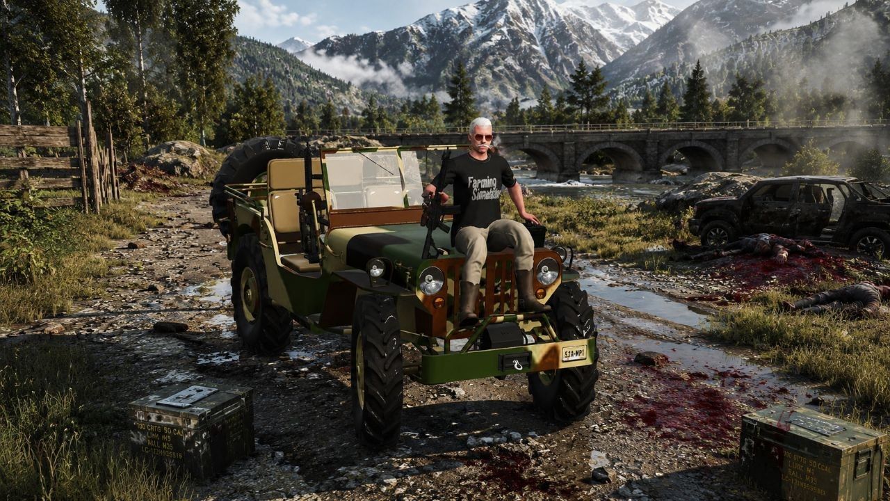 Armee-Jeep 400 PS 4x4