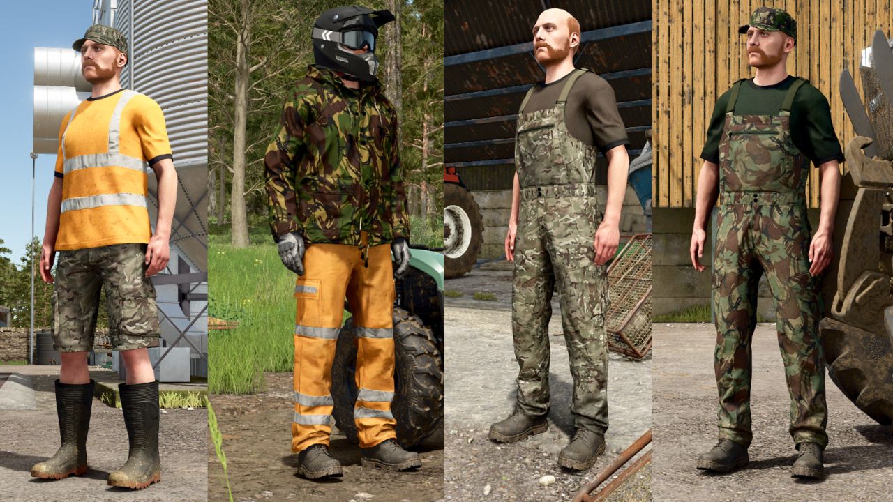 Army Surplus & Workwear-Garderobenkollektion