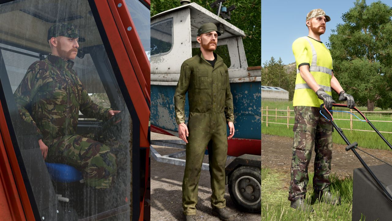 Army Surplus & Workwear-Garderobenkollektion