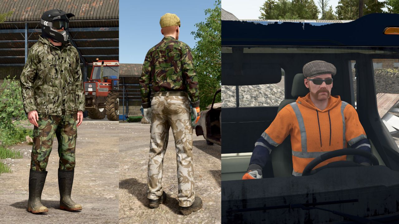 Army Surplus & Workwear-Garderobenkollektion