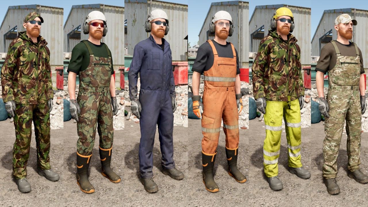 Army Surplus & Workwear-Garderobenkollektion