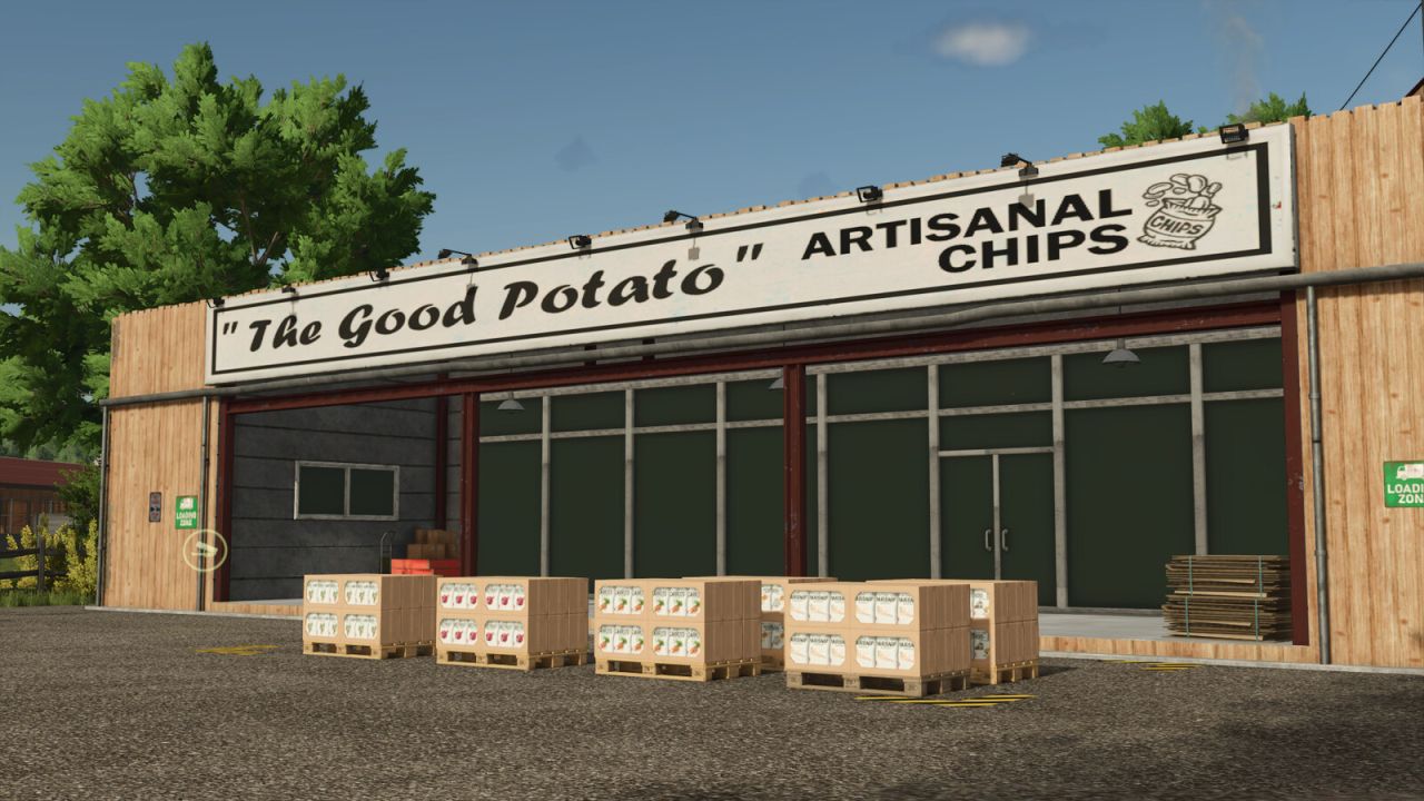 Handwerkliche Chips-Fabrik