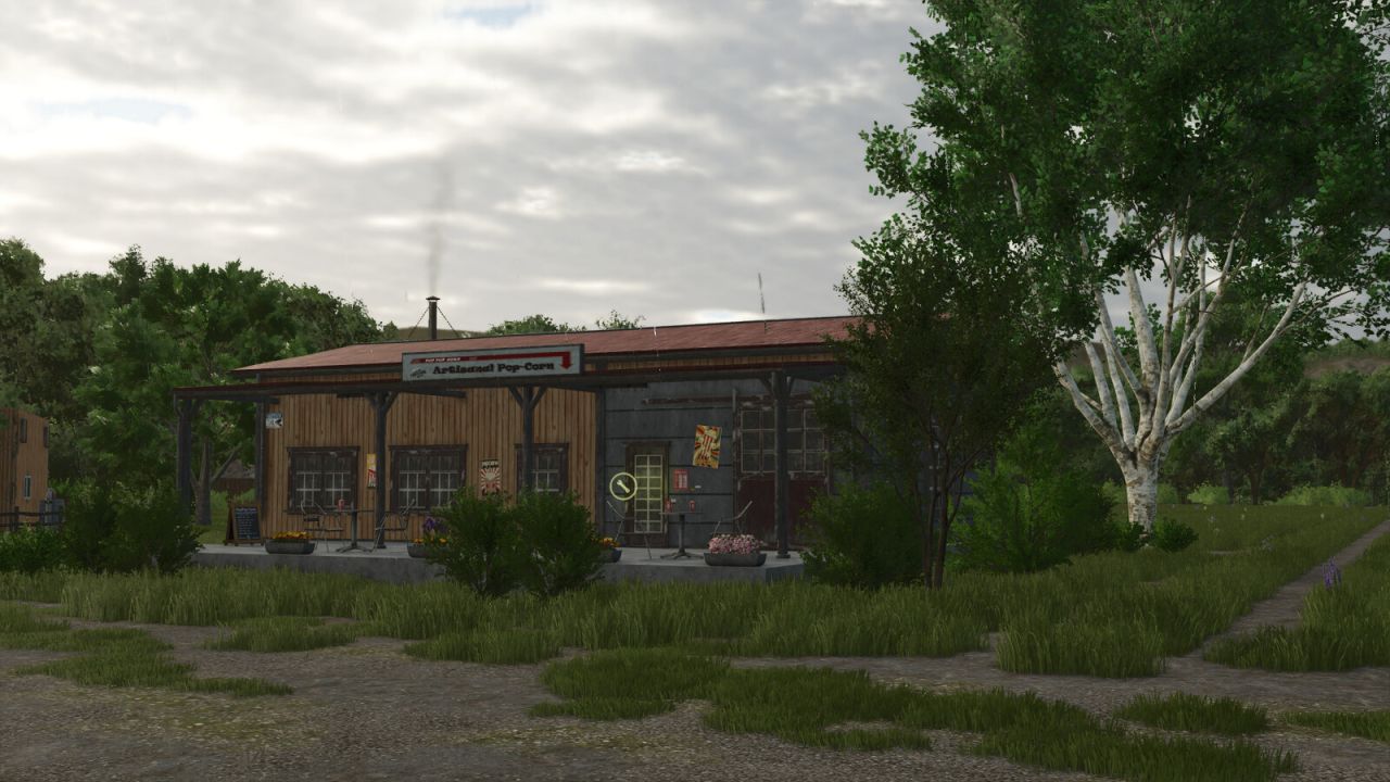 Кустарная фабрика попкорна