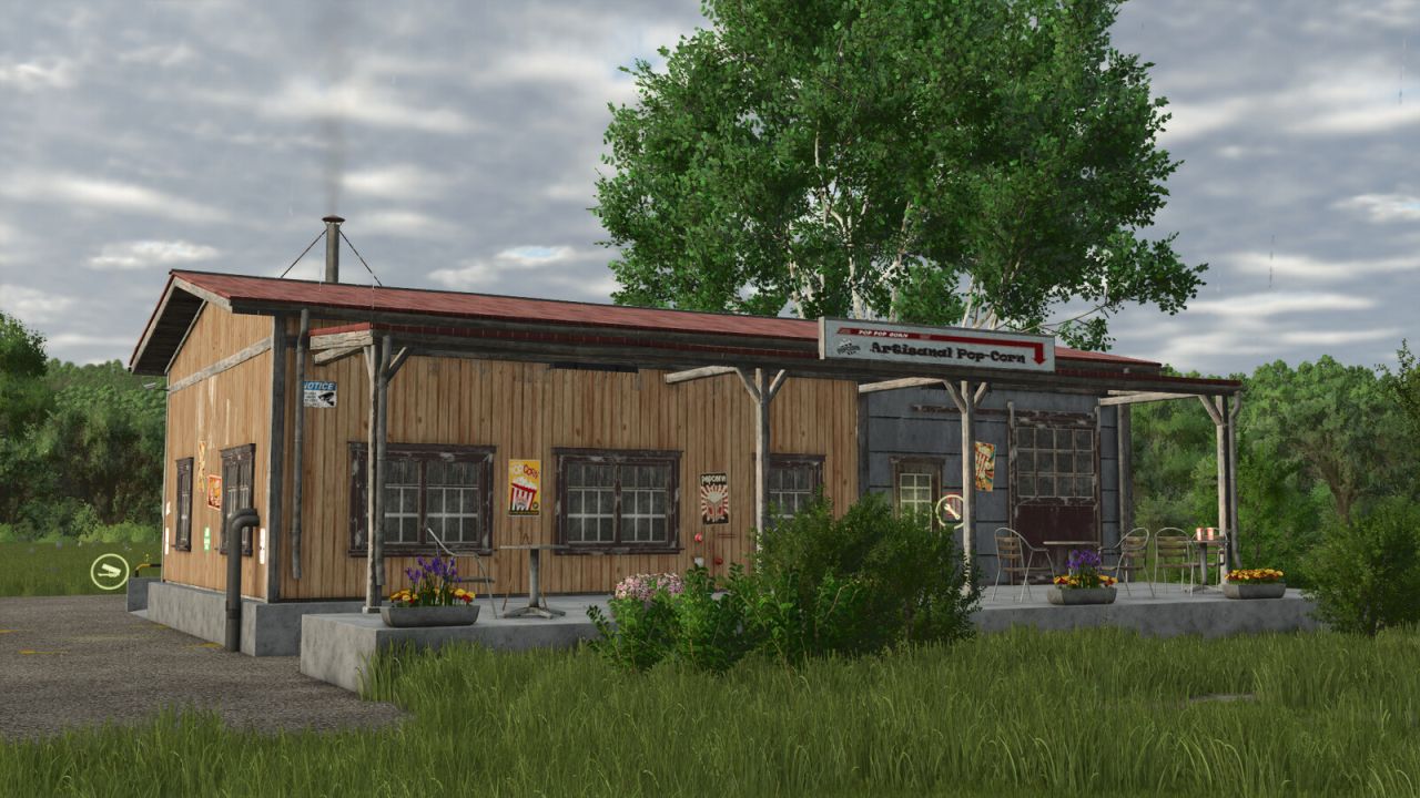 Кустарная фабрика попкорна